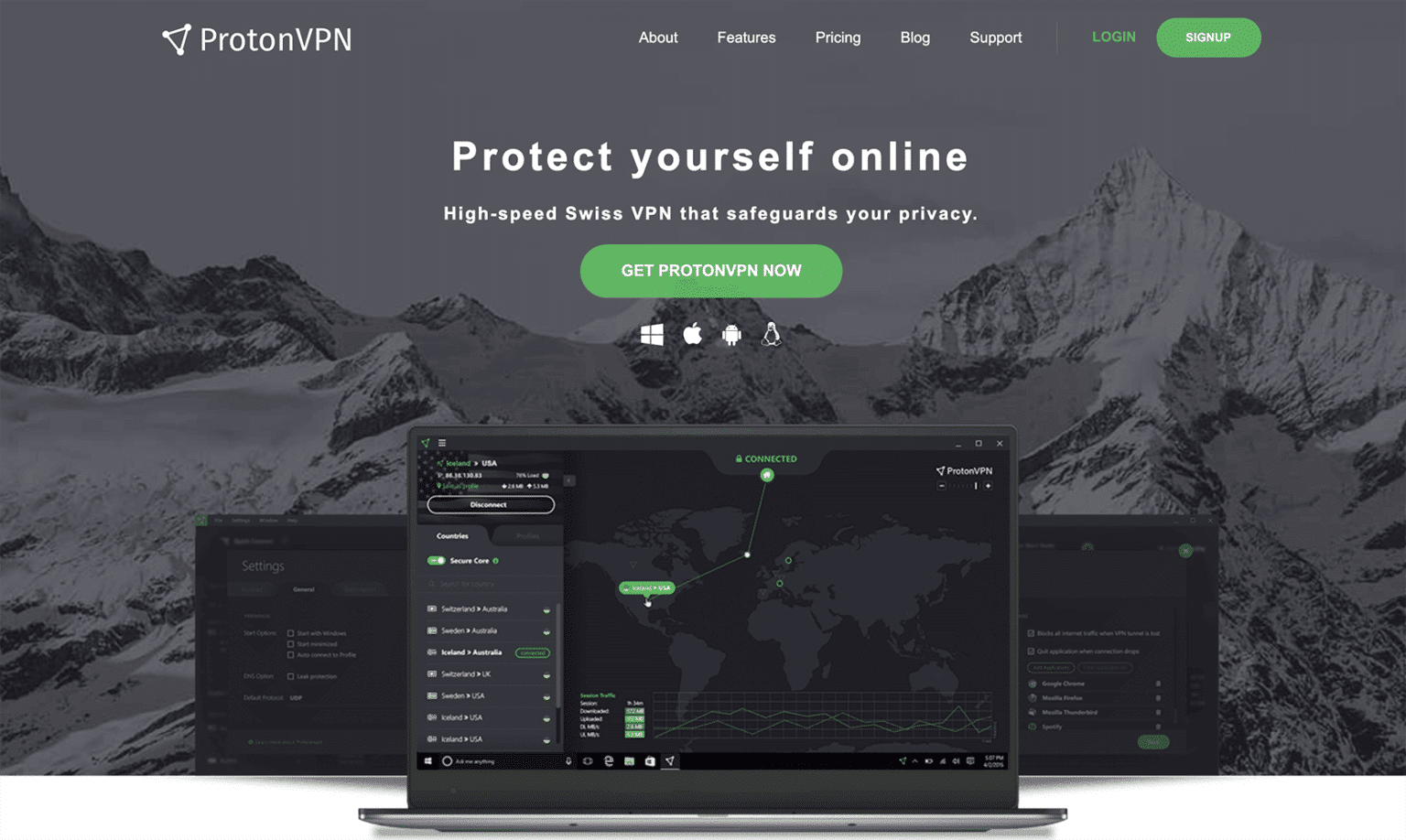 ProtonVPN Free 3.1.0 download the new version for iphone