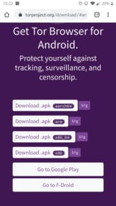 tor browser for android do you need obort